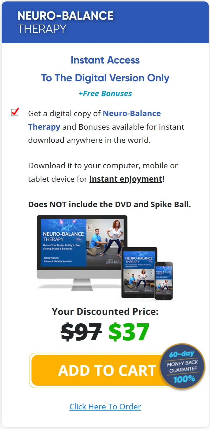 Neuro-Balance Therapy price